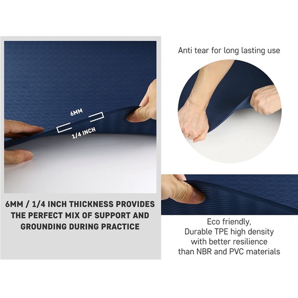 Clever Non-Slip Essential Yoga Mat - Picture 2 of 5